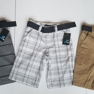 New Boys Belted Shorts all size 8